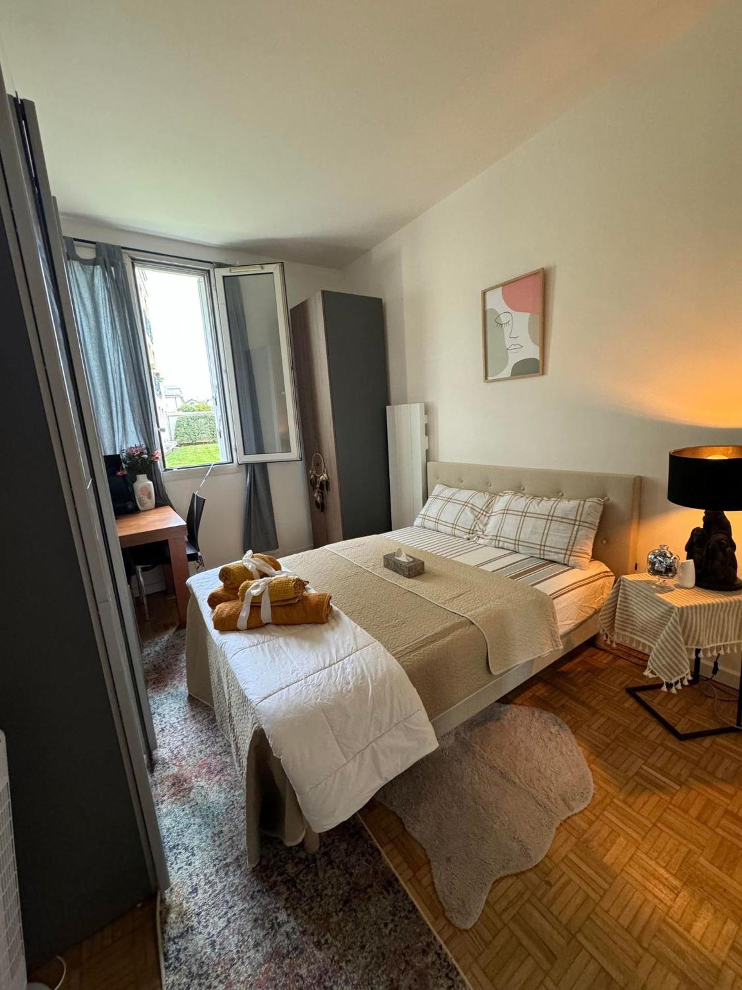 Near Castle Of Versailles Cozy Room With Breakfast And Parking Exterior foto